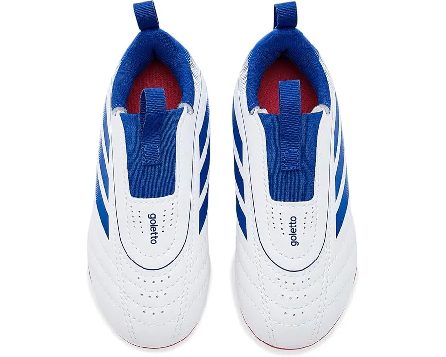 Adidas Goletto Ix Laceless детские бутсы без шнуровки для травы и искусственного покрытия
