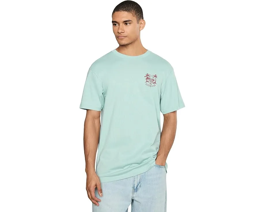 Футболка Quiksilver In The Wild с принтом из мягкого хлопка 180 г/м²