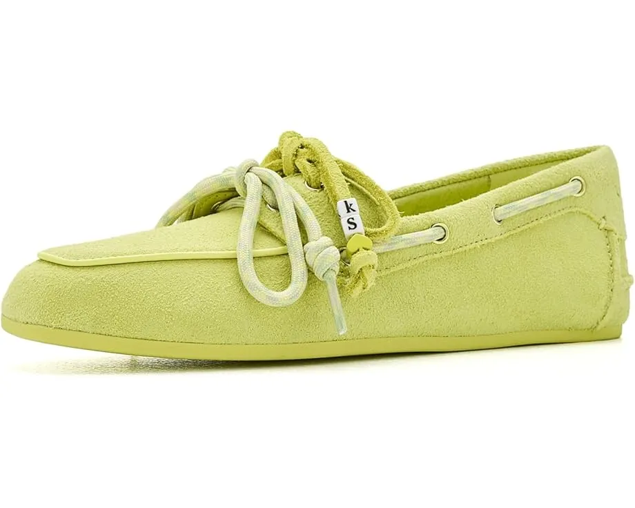 Мокасины Know The Ropes из мягкой замши с квадратным носком