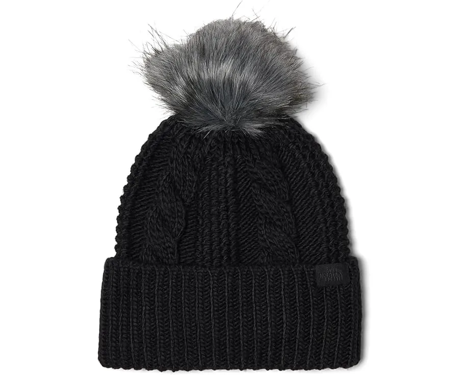 Шапка The North Face Oh Mega с помпоном из искусственного меха