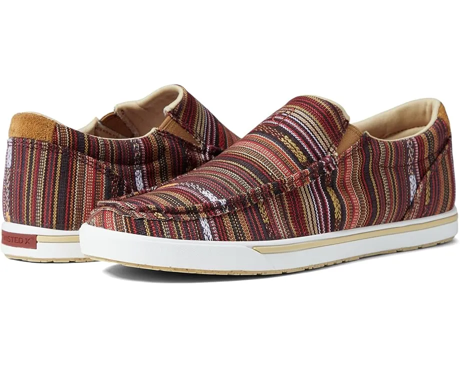 Лоферы Twisted X WCA0046 с эластичными вставками и узором