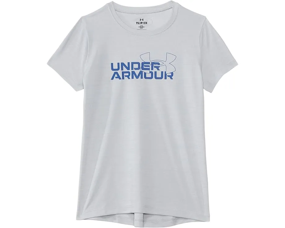 Футболка Under Armour Tech Twist с коротким рукавом и логотипом для детей