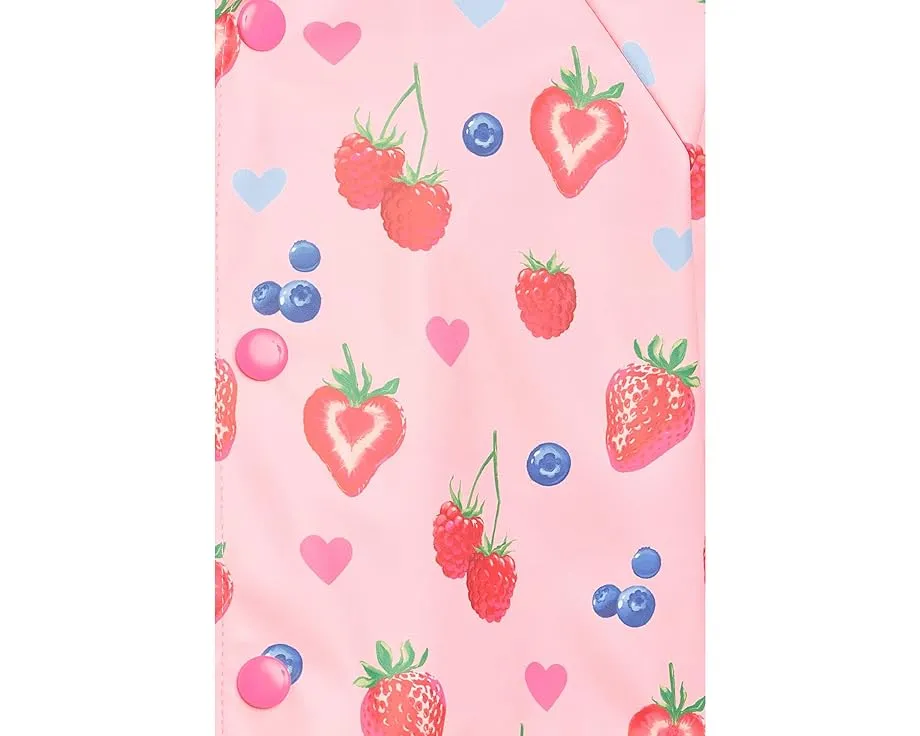 Непромокаемый плащ Hatley Kids Summer Berries на кнопках