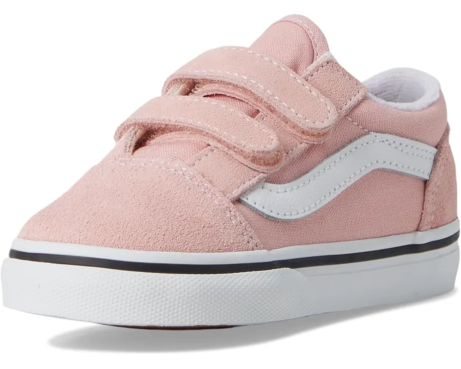 Vans Kids Old Skool V детские кеды с двойной застежкой на липучках