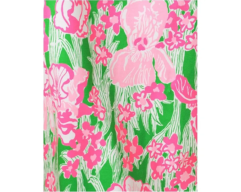 Lilly Pulitzer платье Eleni с защитой UPF 50+ и длинными рукавами
