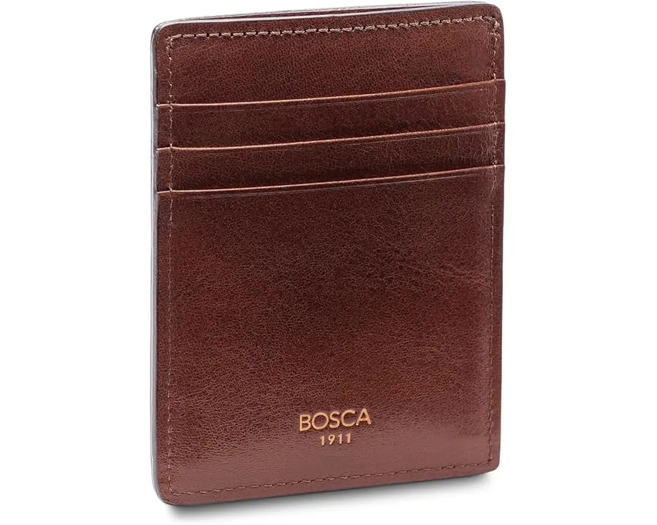 Кожаный кошелек Bosca Dolce Collection Deluxe Front Pocket