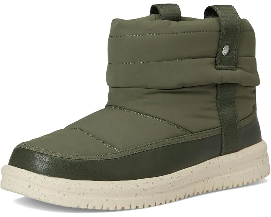 Ботинки Hey Dude Camden Cuff Nylon Quilt с искусственным мехом внутри