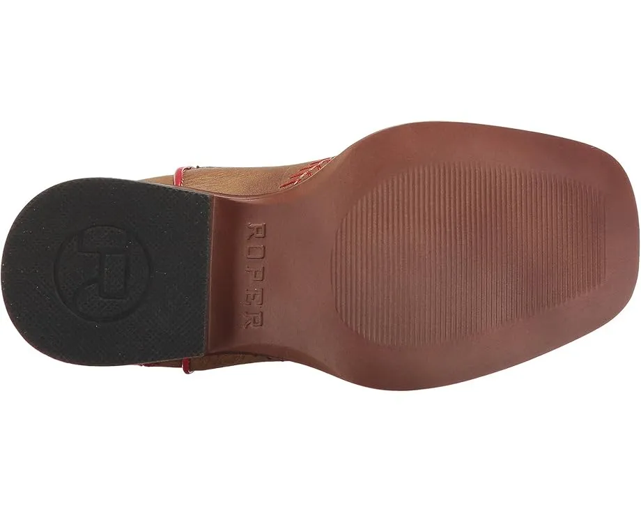 Детские ковбойские сапоги Roper Kids Baseball с бейсбольным принтом