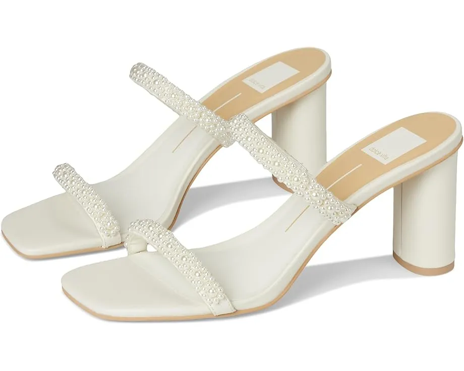 Босоножки Nolah Pearl на квадратном каблуке с жемчужным декором