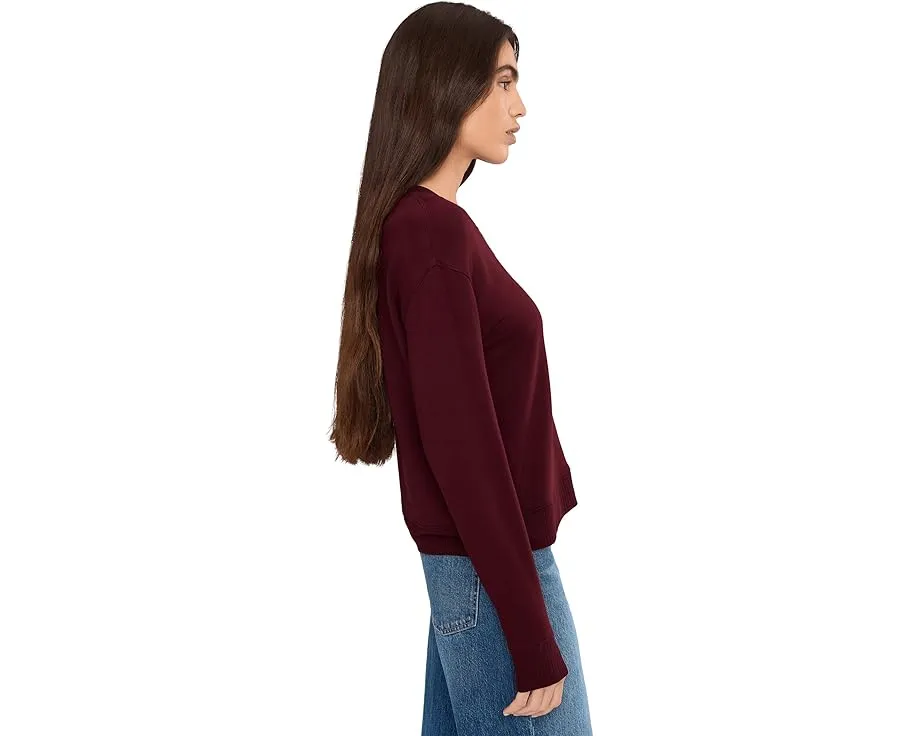 Свитер Splendid Supersoft с отделкой из вельвета и волокнами ECOVERO