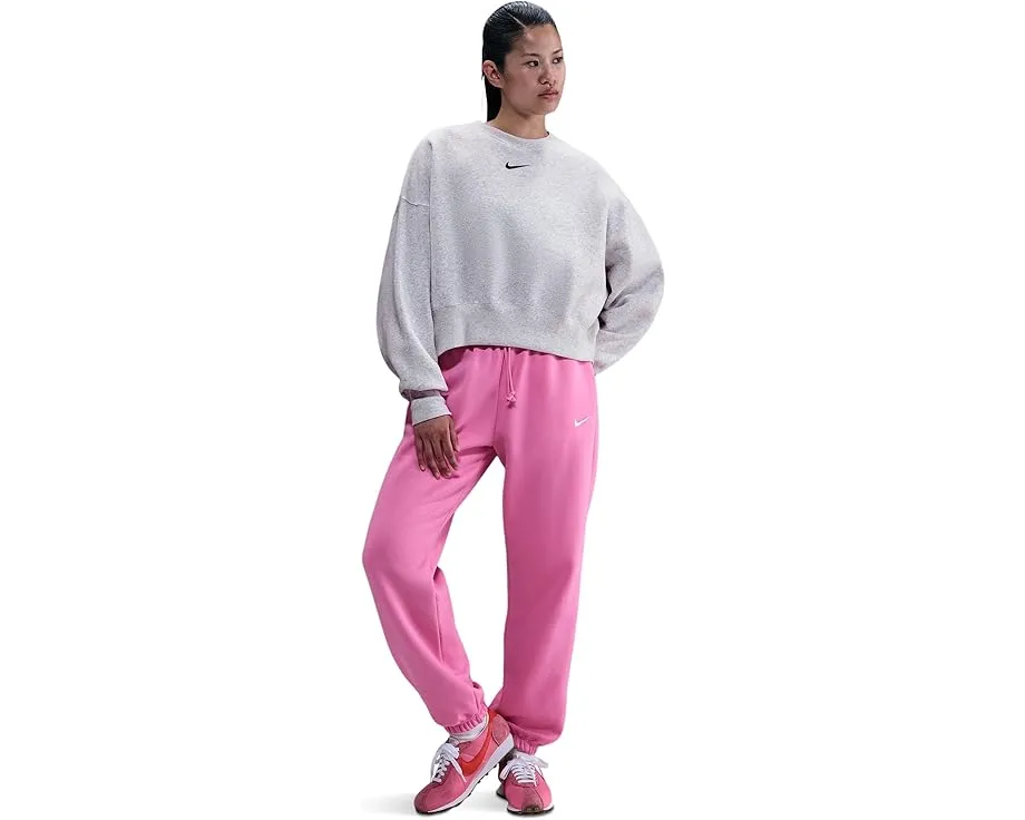 Оверсайз свитшот Nike Sportswear Phoenix Fleece с круглой горловиной