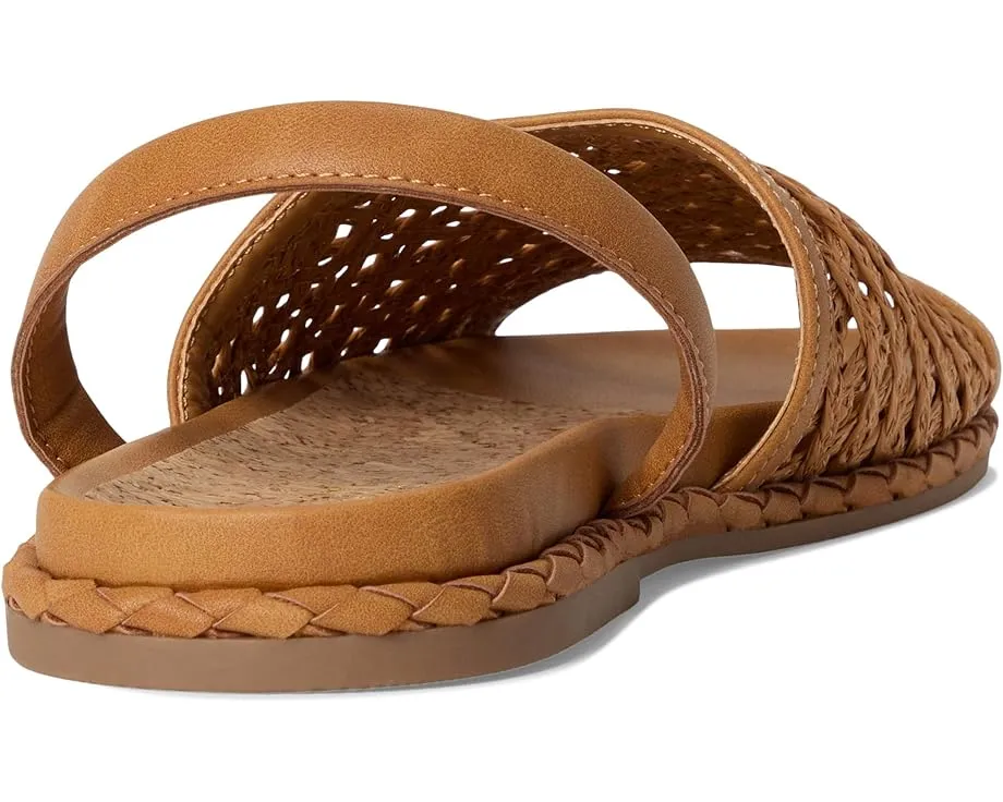 Плоские босоножки Saavi с ремешком через пятку и блестящим декором