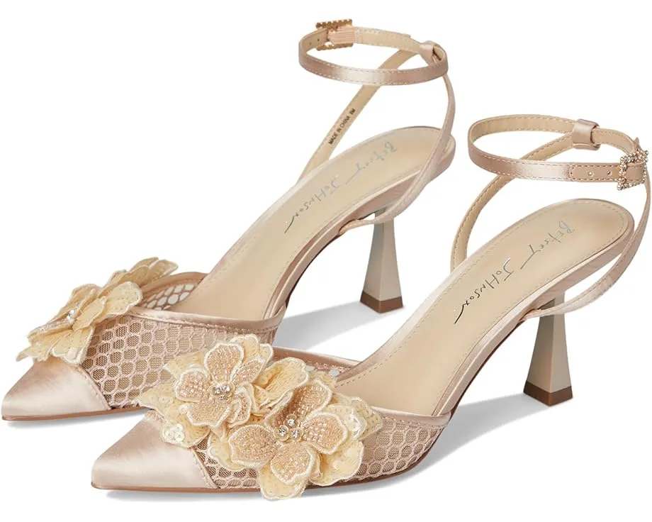 Туфли Susie на шпильке с цветочным декором от Blue by Betsey Johnson