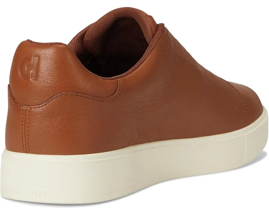 Кроссовки Cole Haan Grandpro Luxe Slip-On с эластичными шнурками и кожаной подошвой