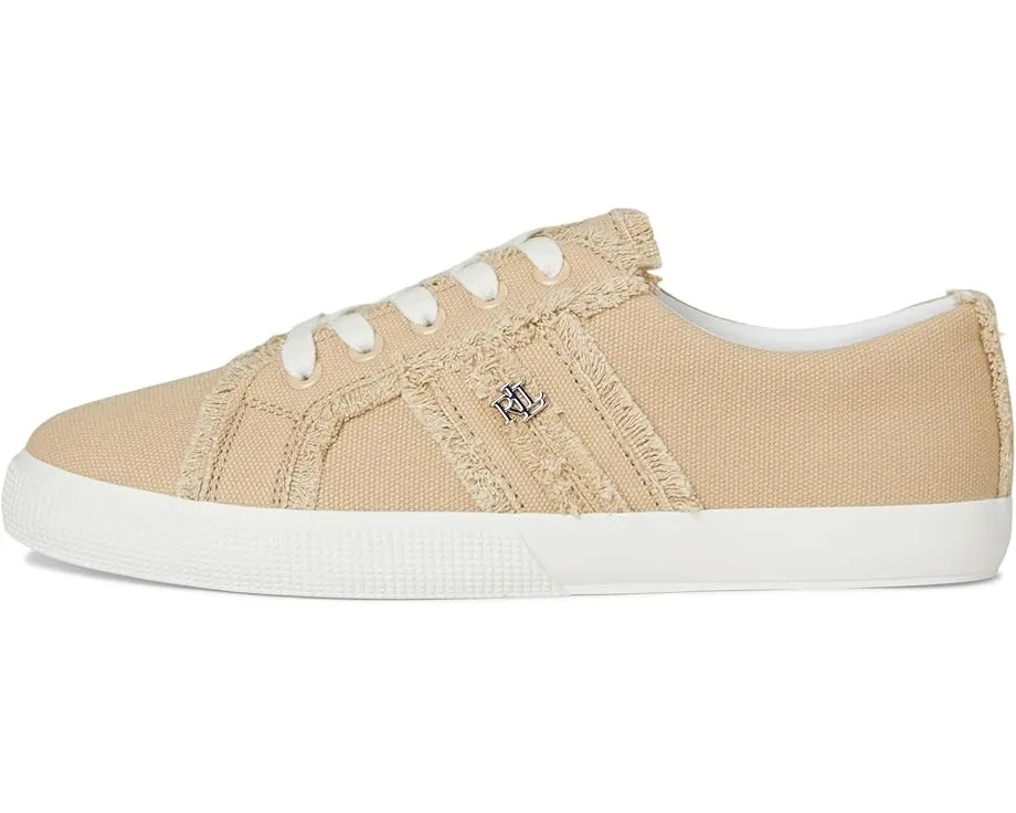 Кроссовки Lauren Ralph Lauren Janson Frayed Canvas с потертым кантом и амортизирующей стелькой