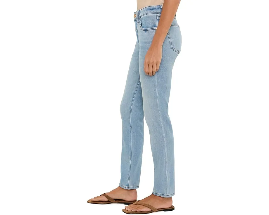 Джинсы Petite Stevie Mid Rise KUT from the Kloth Straight Leg Certify