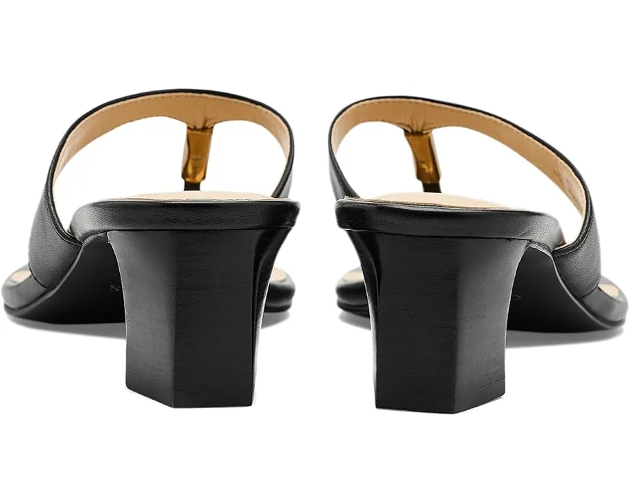 Сандалии-вьетнамки GUESS Yaiza с квадратным носком и квадратным каблуком