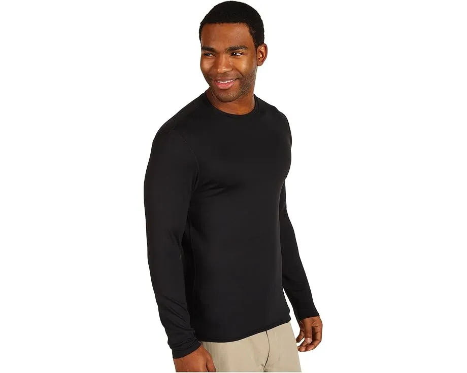 Термобелье Hot Chillys Micro-Elite Chamois с воротником-гольф и мягкой замшей