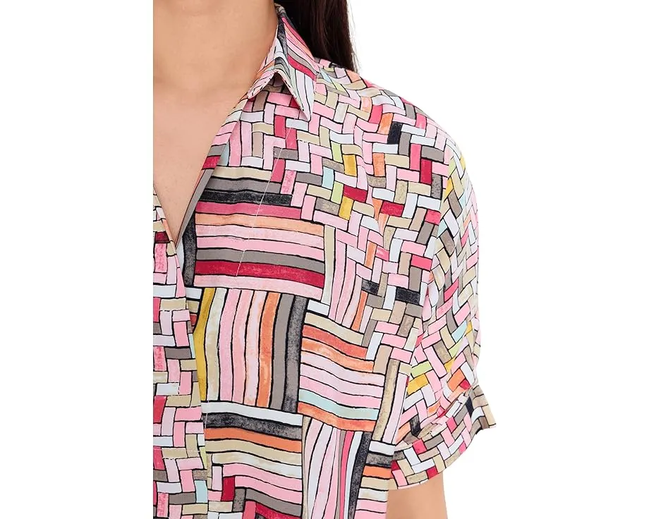 Платье NIC+ZOE Petite Colorweave Devon с силуэтом долман и карманами