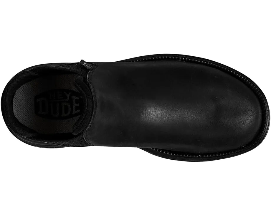 Ботинки Hey Dude Branson Craft Leather с эластичными вставками
