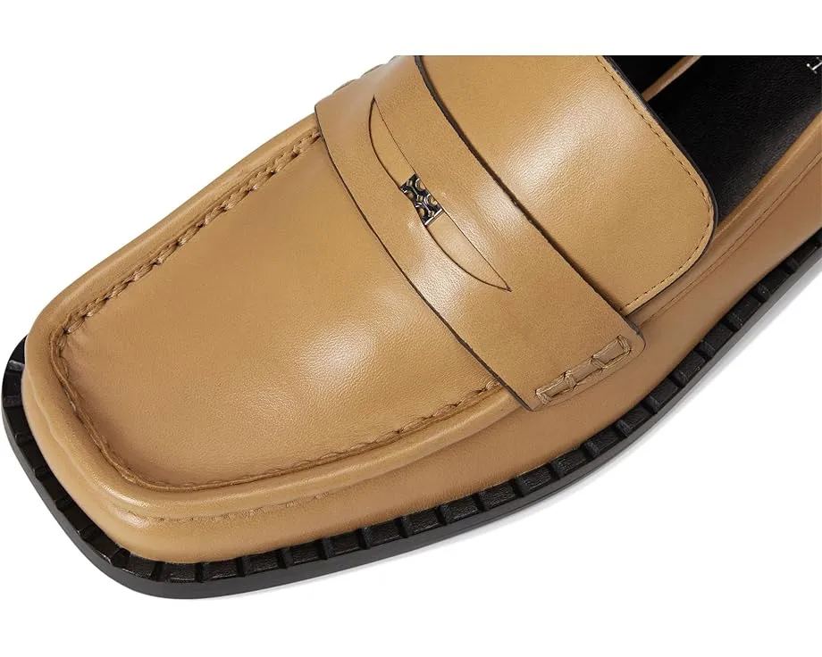 Лоферы Tory Burch с квадратным носком на каблуке 25 мм