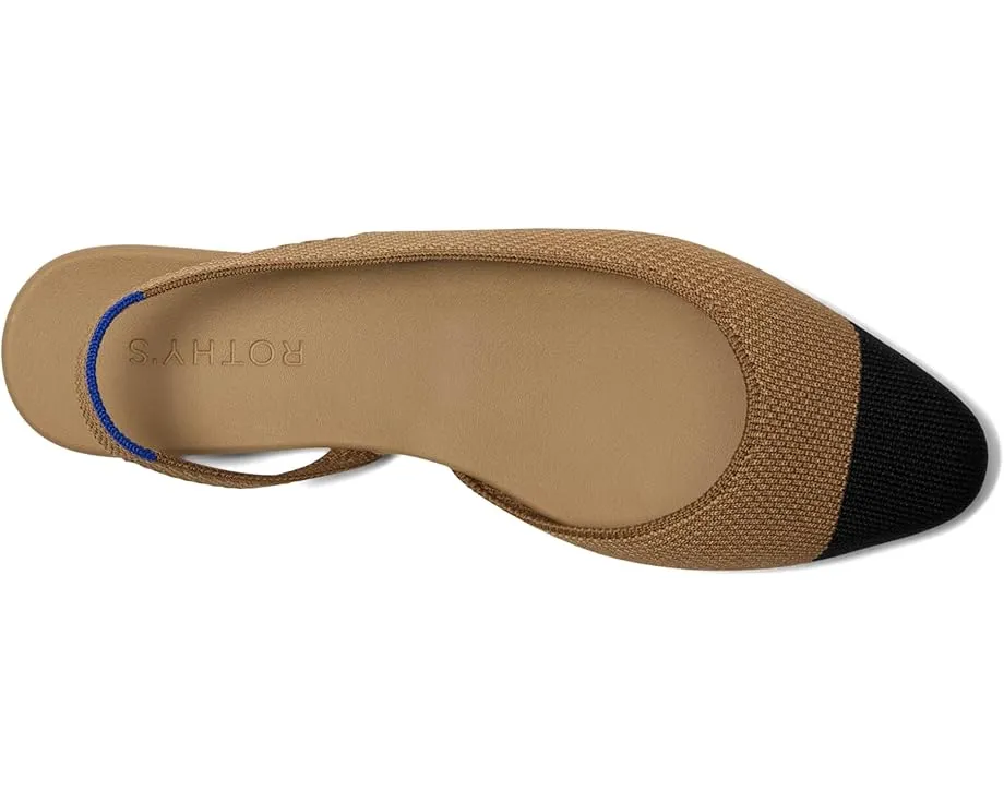 Туфли Rothy's The Almond Slingback с миндалевидным носком и ремешком на пятке