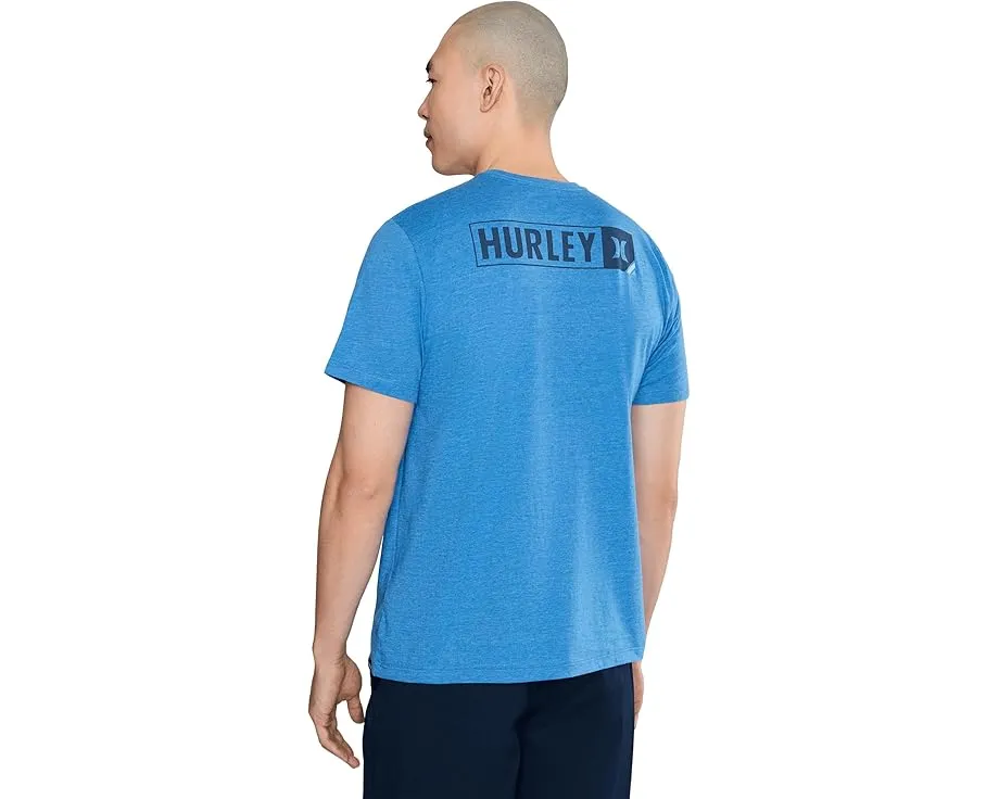 Футболка Hurley Corner с коротким рукавом и минималистичным логотипом