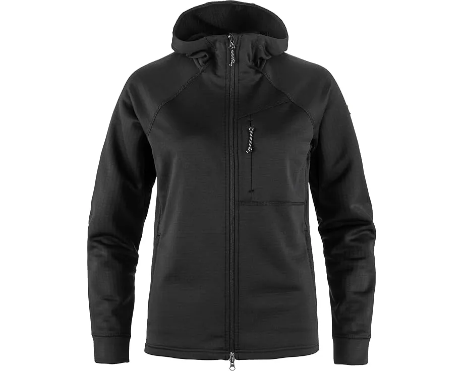 Толстовка Fjällräven Abisko Grid Fleece Hoodie W с капюшоном и сетчатым флисом