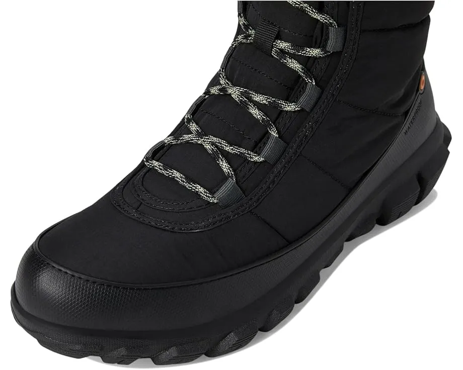 Ботинки Bogs Cedar Quilt Lace с утепленной стеганой конструкцией и искусственным мехом