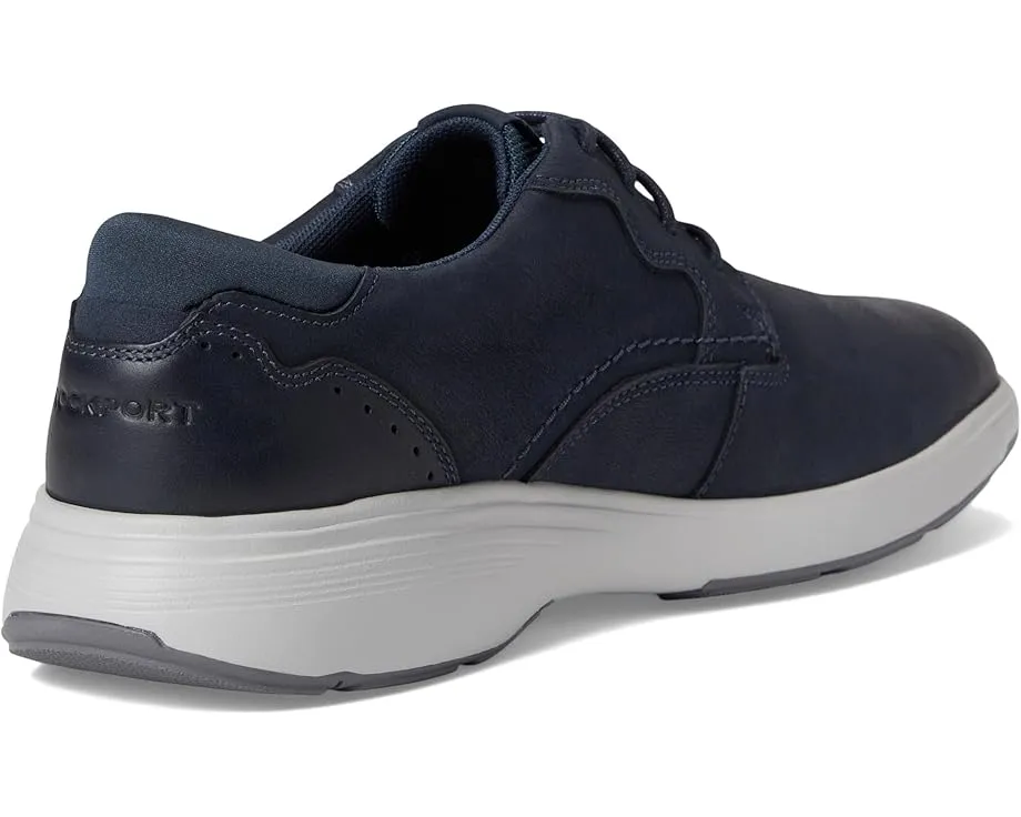 Кроссовки Rockport Noah Plain Toe с кожаным верхом и технологией truTECH