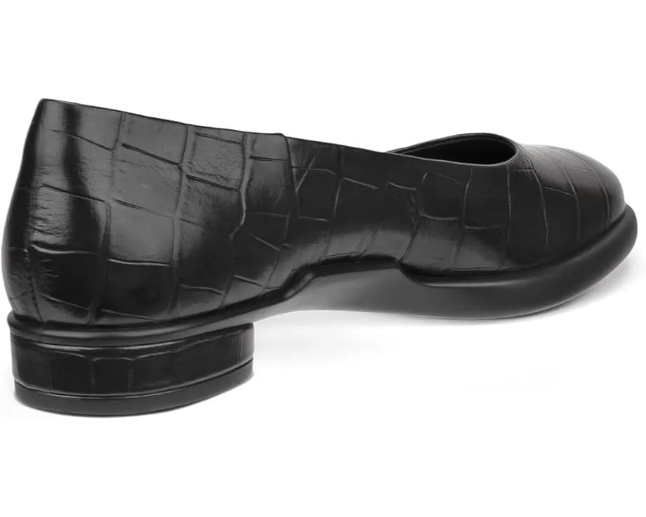 Балетки ECCO Sculpted Luxe Ballerina из кожи с технологией FLUIDFORM и съемной стелькой