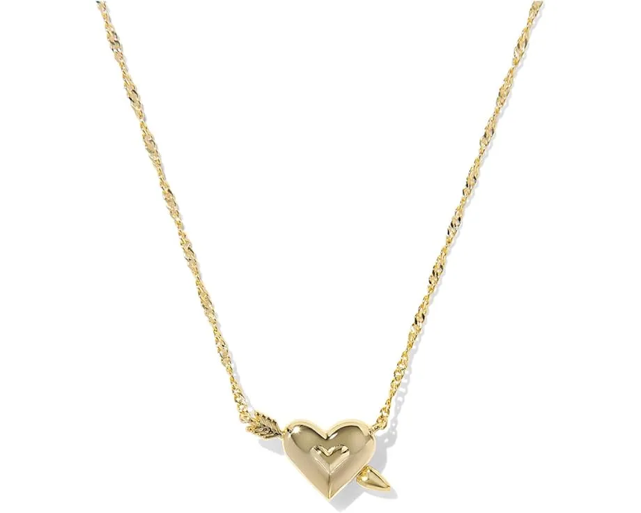 Короткое колье Kendra Scott Ari Heart Arrow с подвесом