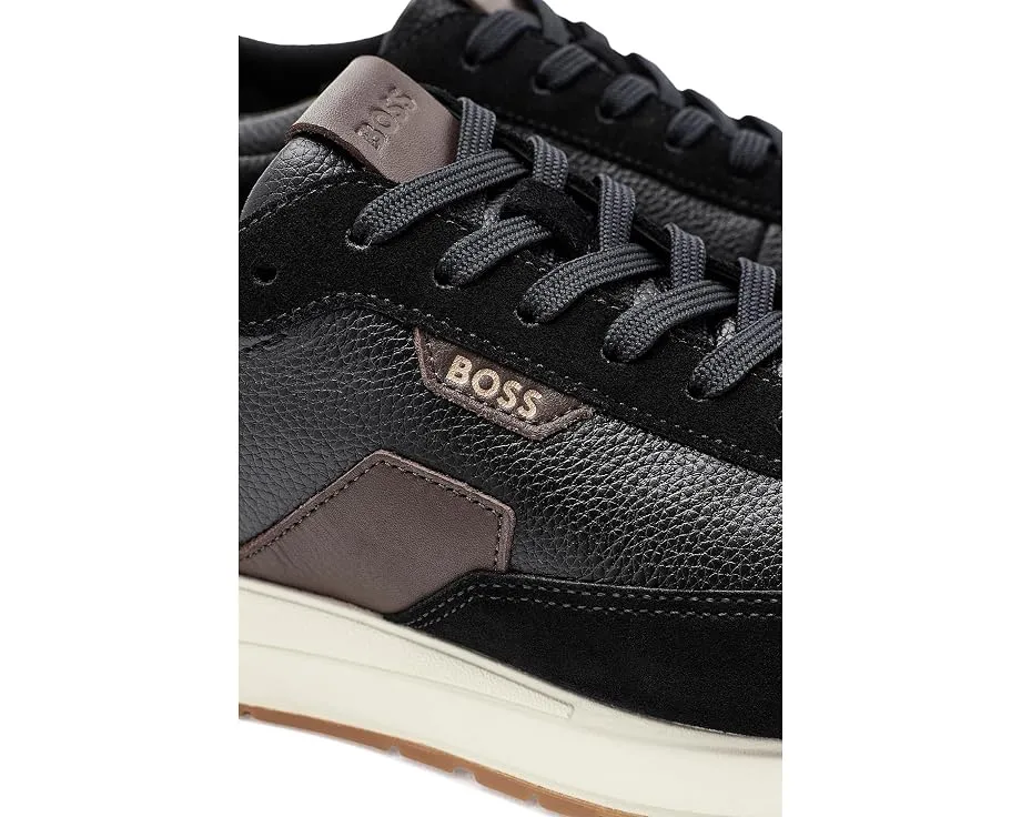 Кроссовки BOSS Vinston Low Profile Leather с круглым носком