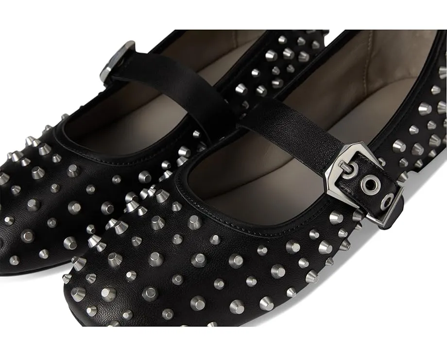 Балетки AllSaints Holly с шипами и застежкой на пряжку