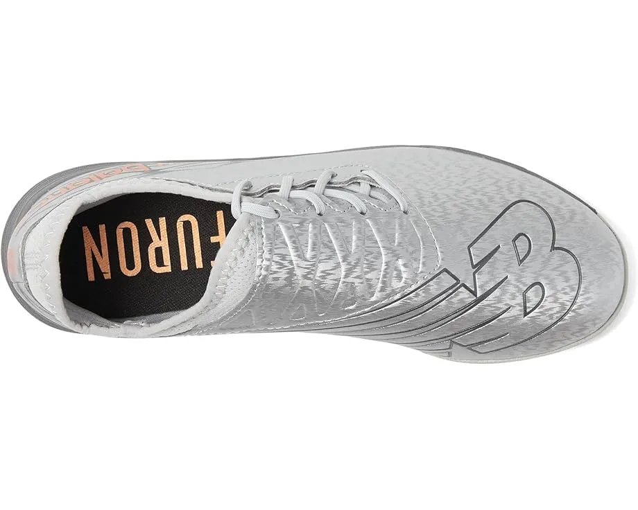 Детские бутсы New Balance Furon v7 Dispatch TF с асимметричной шнуровкой