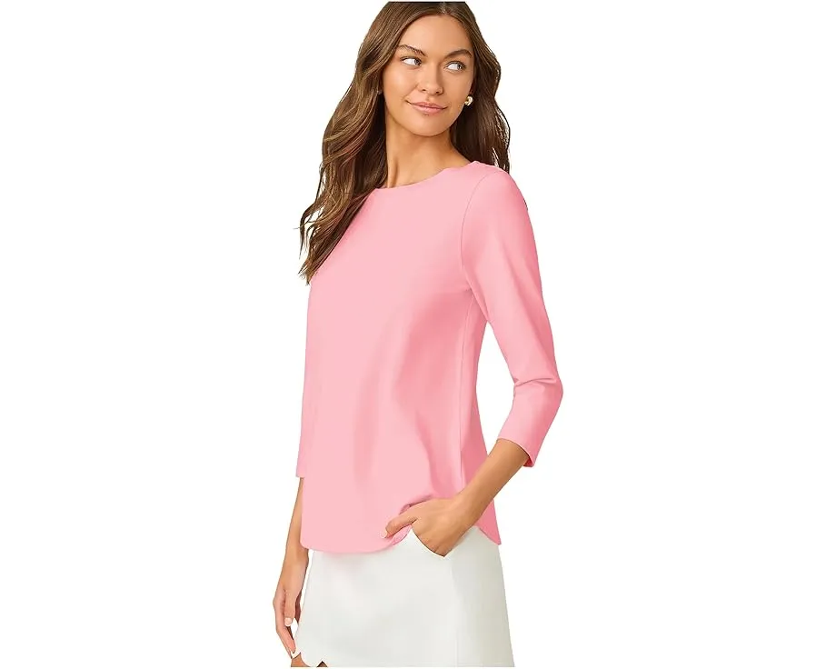 Топ Key West с рукавом 3/4 и лодочкой от Lilly Pulitzer