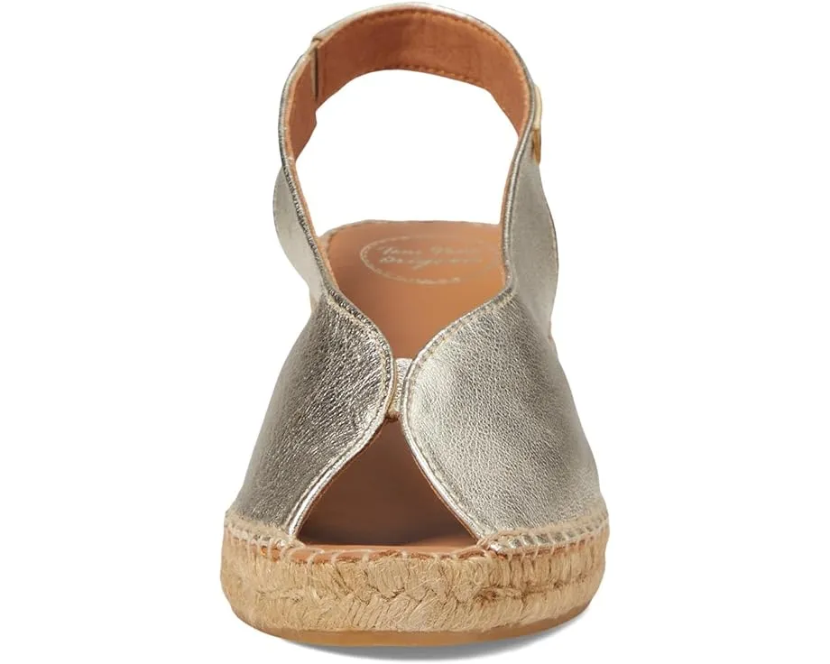 Эспадрильи Toni Pons Laila P на платформе с открытым носком