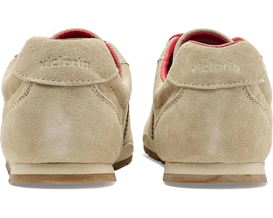 Кроссовки Victoria Aster из замши с тисненым логотипом