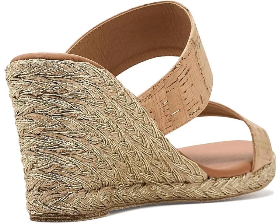 Сандалии Andre Assous Nolita Cork на эспадрилье с клином из пробки