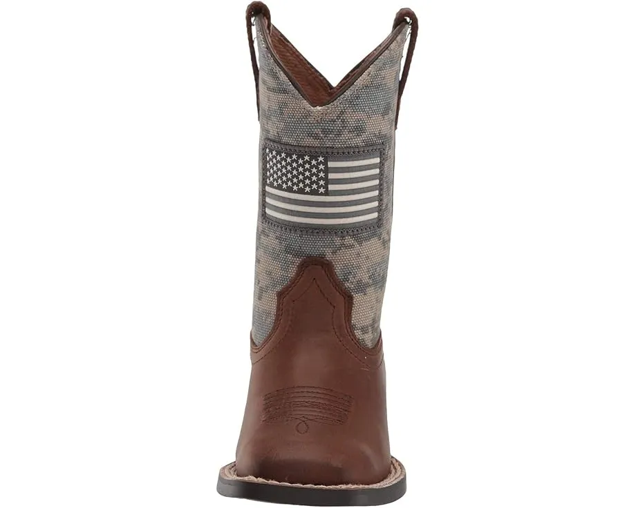 Ковбойские сапоги Ariat Kids Patriot для детей с квадратным носком