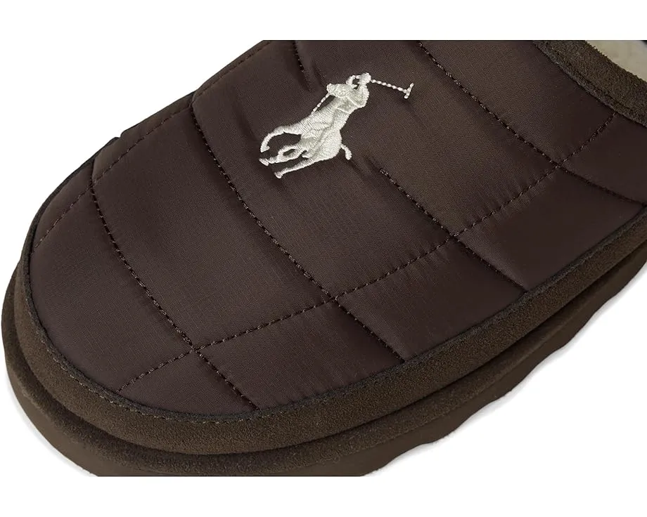 Туфли-шлепанцы Polo Ralph Lauren Reade Scuff II с вышитым пони и меховой подкладкой