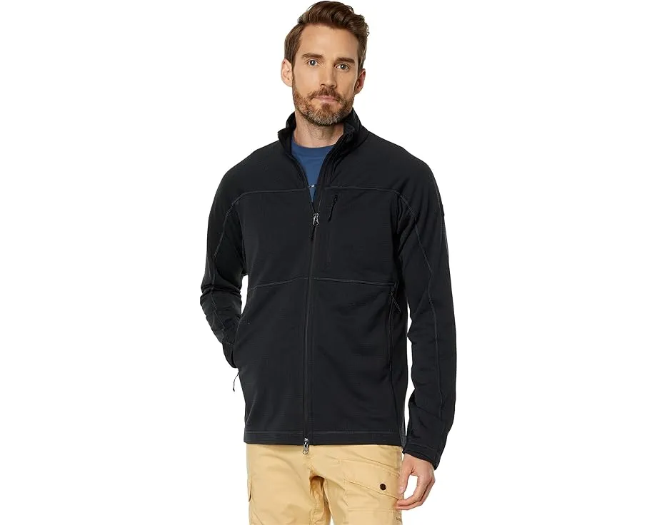 Fjällräven куртка Abisko Lite Fleece из полиэстера с карманами на молнии