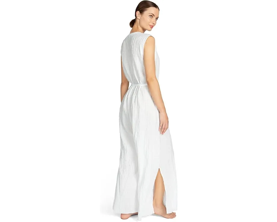 Комбинезон Robin Piccone Fiona свободного кроя с разрезом по боку и завязкой на талии