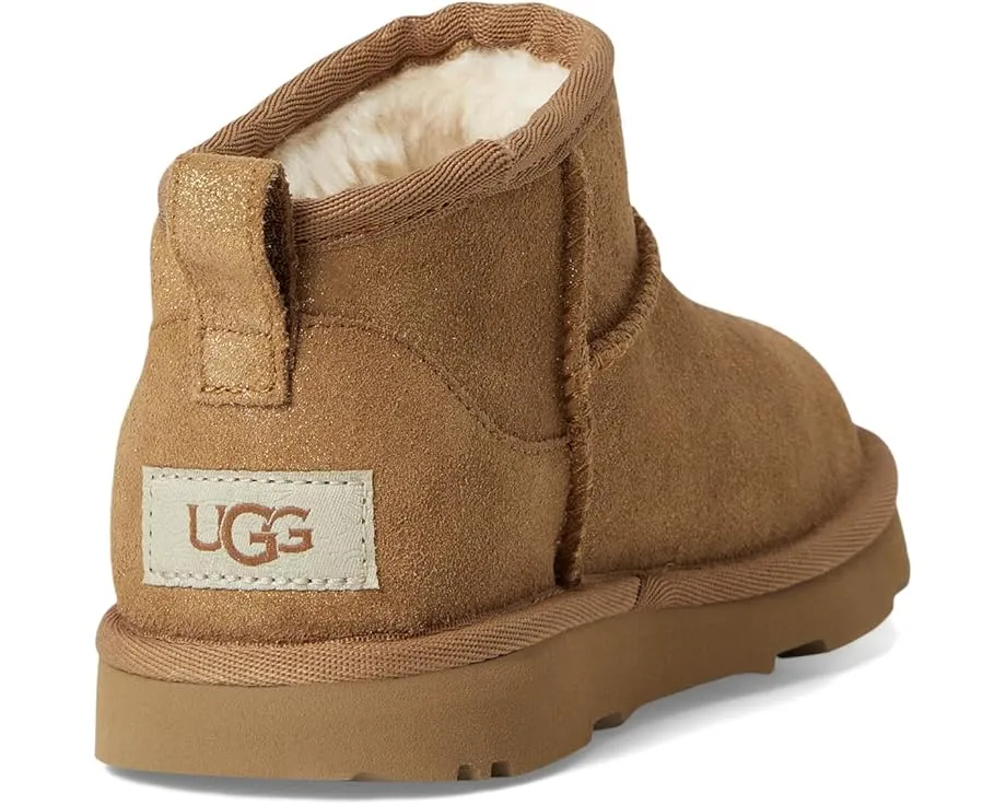 Детские сапоги UGG Kids Classic Ultra Mini Dazzle из замши