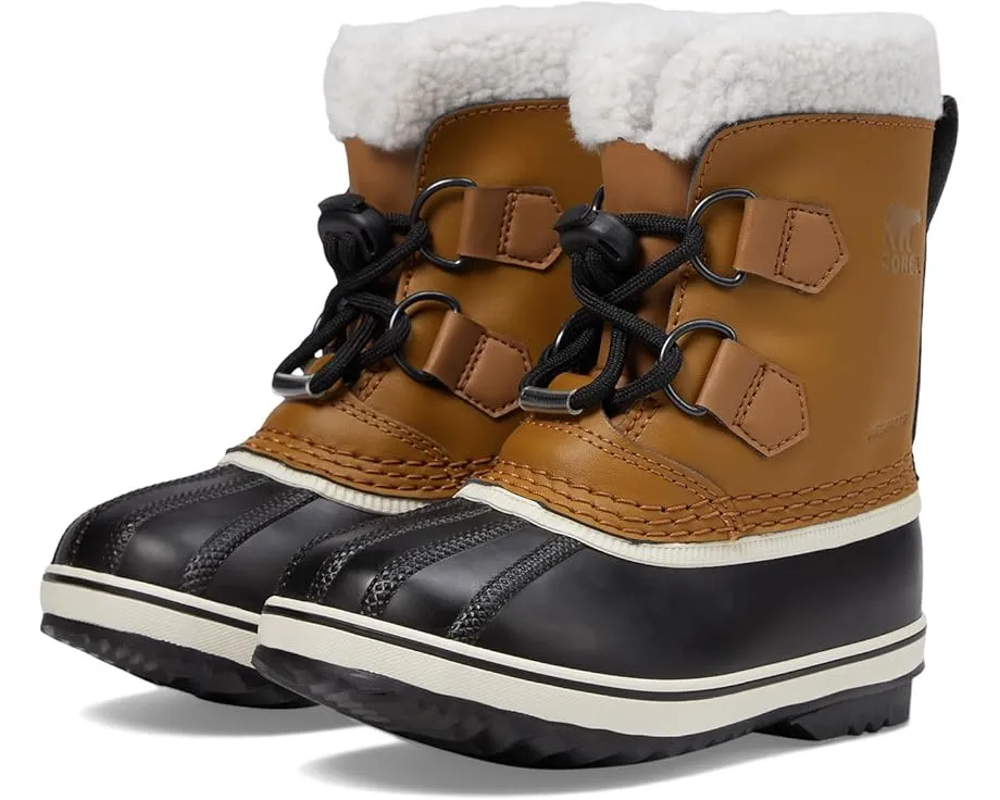 Детские зимние ботинки SOREL Childrens Yoot Pac TP WP со съемной стелькой и шерстяной манжетой