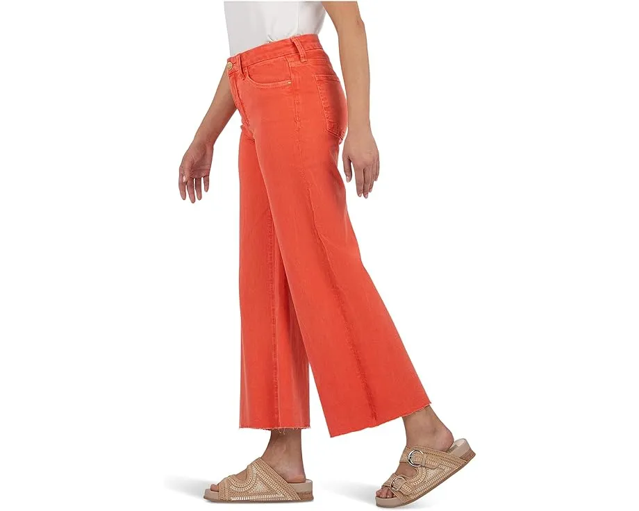 Джинсы KUT from the Kloth Meg с высокой посадкой и широкими штанинами