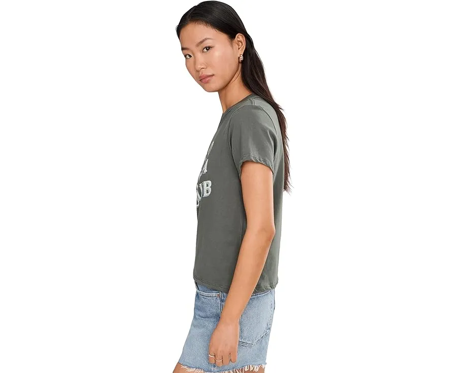 Футболка Spiritual Gangster Karma Club Lila с принтом Good Karma Club и прямым кроем