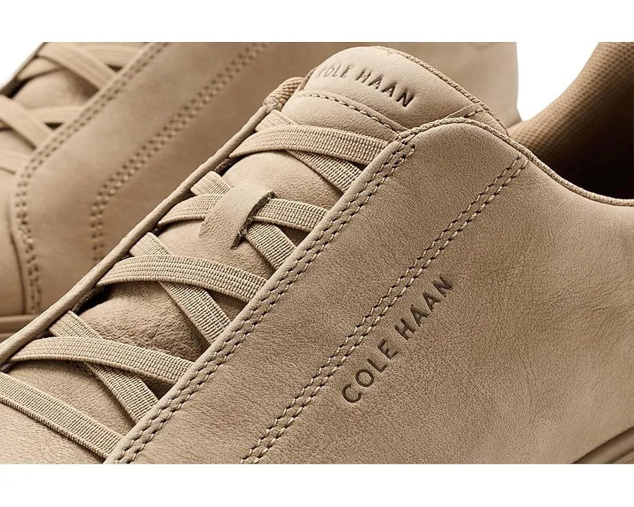 Cole Haan Grandpro Luxe Slip On слипоны из кожи с круглым носком