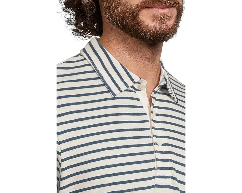 Пило-футболка Faherty Sunwashed из органического хлопка с расслабленным кроем