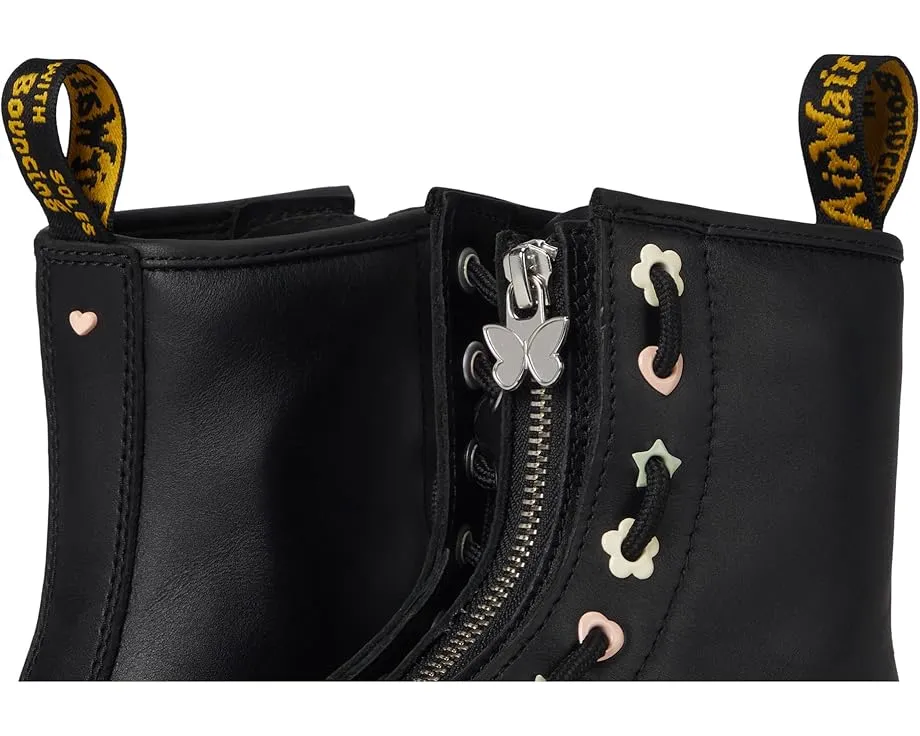 Ботинки 1460 Pascal Bex Front Zip от Dr. Martens с цветочным принтом и молнией спереди